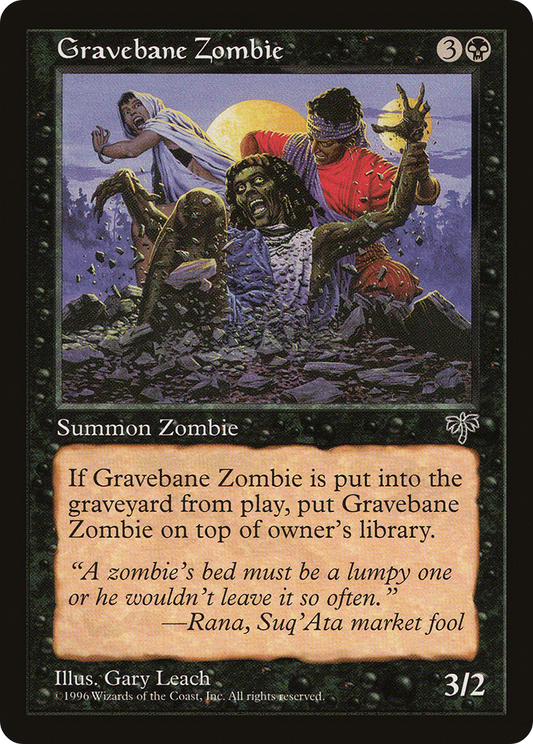 Gravebane Zombie (MIR-127)