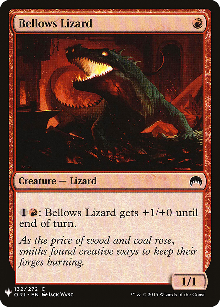 Bellows Lizard (LIST-ORI-132)
