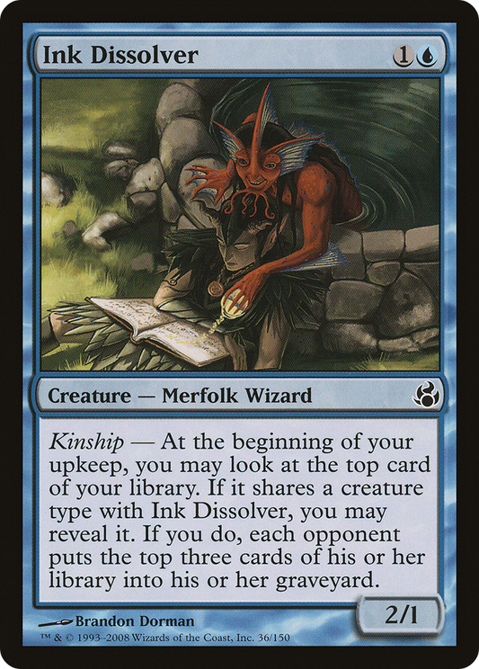 Ink Dissolver (MOR-036) (Foil)