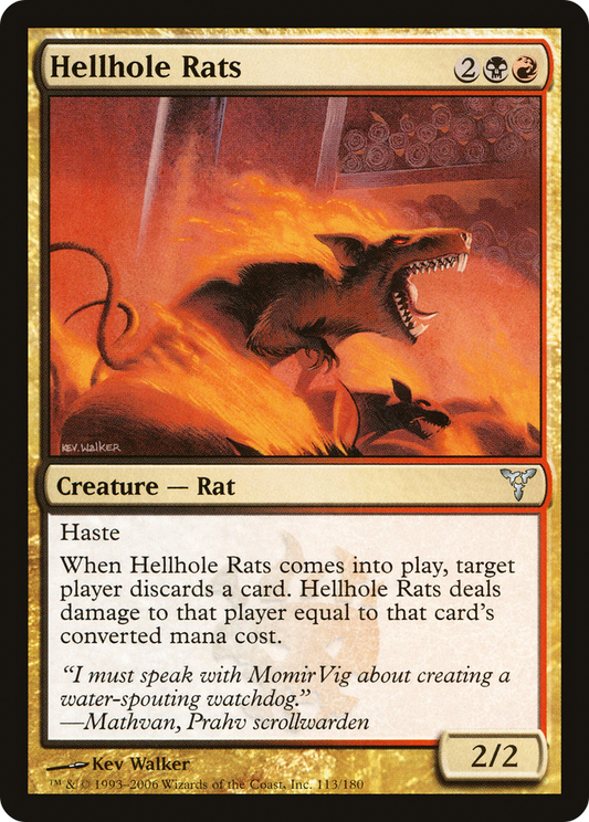 Hellhole Rats (DIS-113) (Foil)