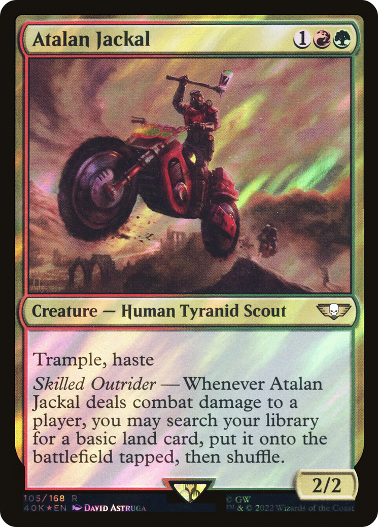 Atalan Jackal (40K-105★) (Surge Foil)