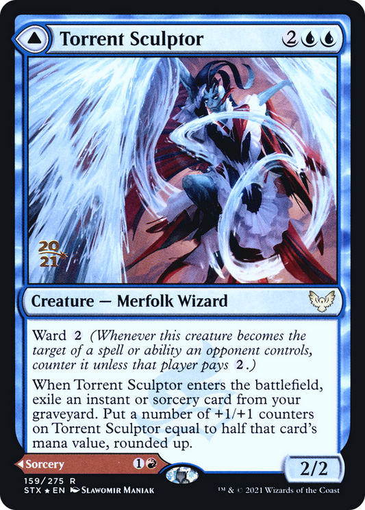 Torrent Sculptor // Flamethrower Sonata (PRE-159S) (Foil)