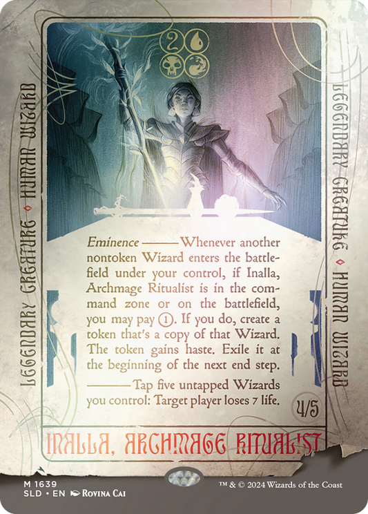 Inalla, Archmage Ritualist (SLD-1639★) (Borderless) (Foil)