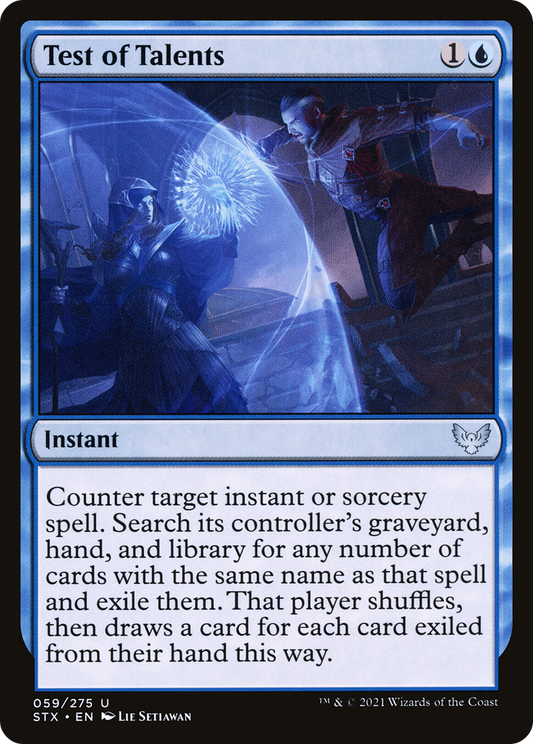 Test of Talents (STX-059) (Foil)