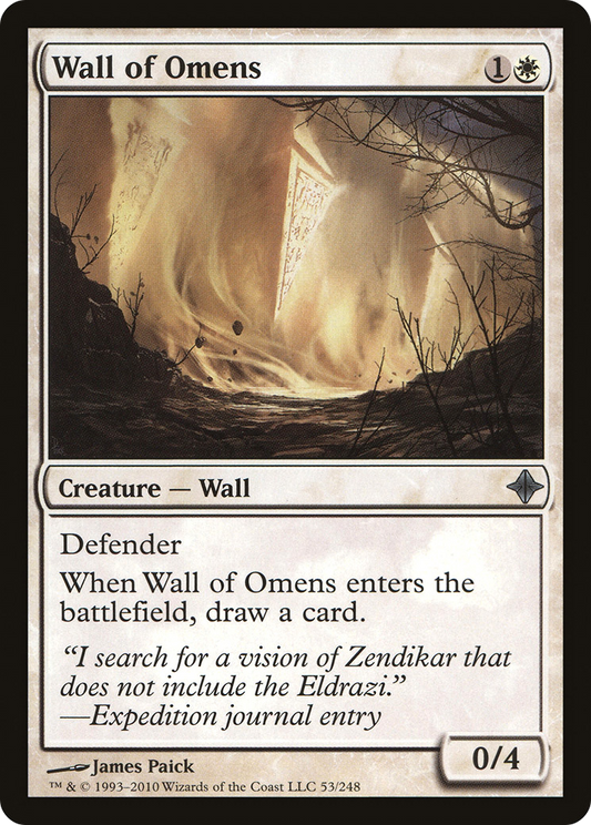 Wall of Omens (ROE-053) (Foil)