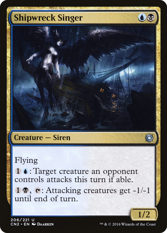 Shipwreck Singer (CN2-206) (Foil)