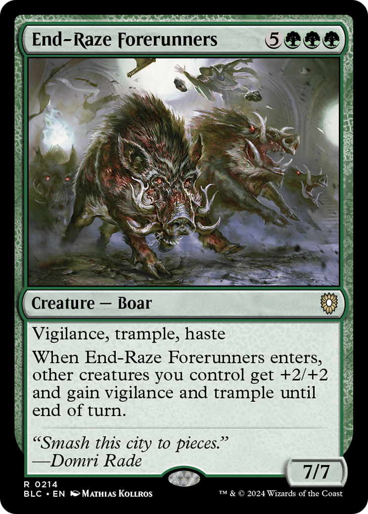 End-Raze Forerunners (BLC-214)