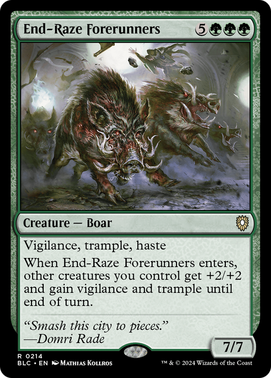 End-Raze Forerunners (BLC-214)