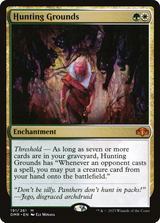 Hunting Grounds (DMR-191) (Foil)