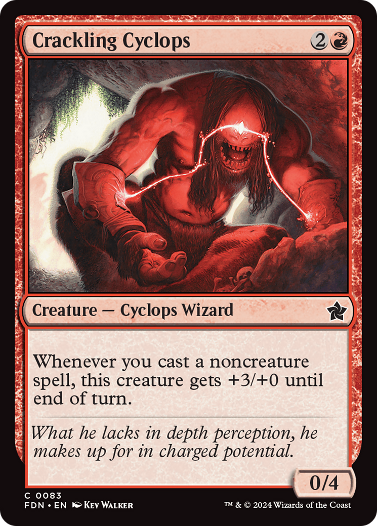 Crackling Cyclops (FDN-083) (Foil)