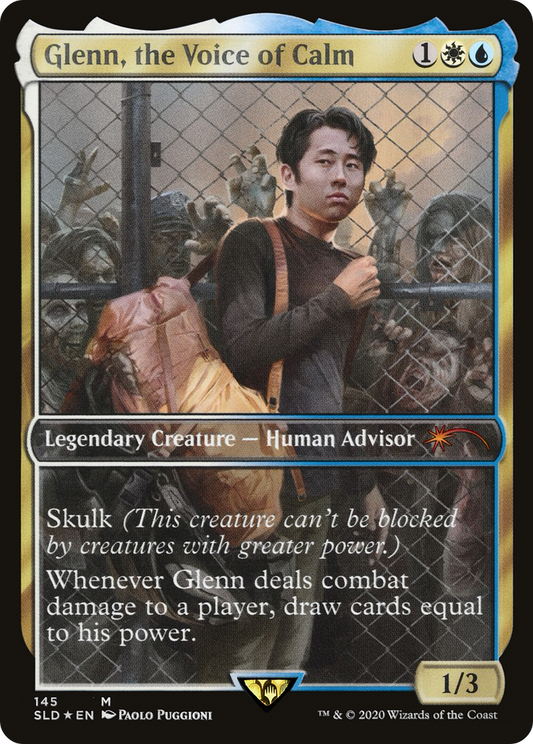 Glenn, the Voice of Calm / Gregor, Shrewd Magistrate (SLD-145) (Foil)