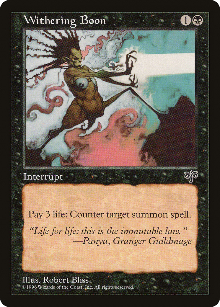 Withering Boon (MIR-152)