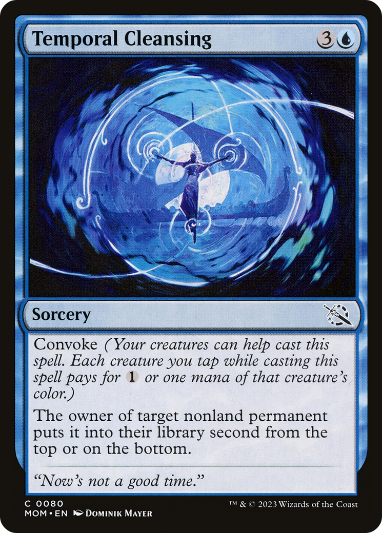 Temporal Cleansing (MOM-080) (Foil)