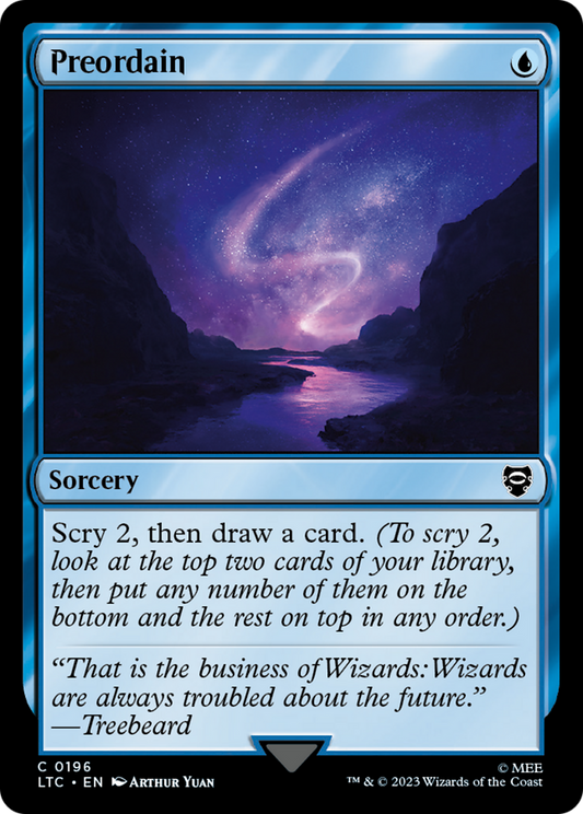 Preordain (LTC-196)