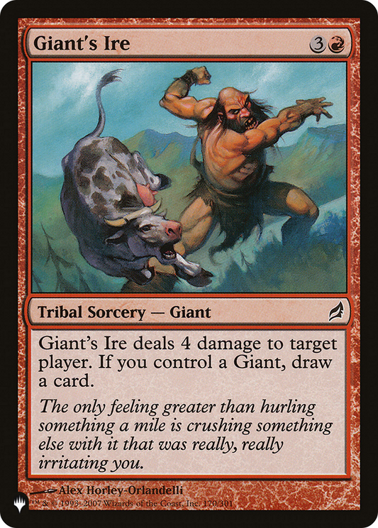 Giant's Ire (LIST-LRW-170)