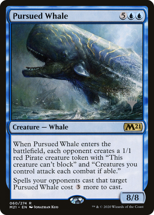 Pursued Whale (PPM21-60P) (Foil)