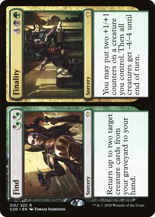 Find // Finality (C20-212)