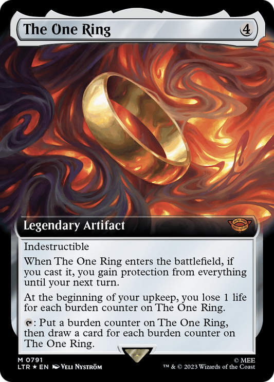 The One Ring (LTR-791) (Extended Art) (Surge Foil)