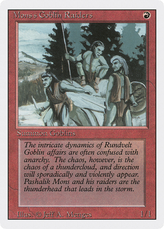Mons's Goblin Raiders (3ED-167)