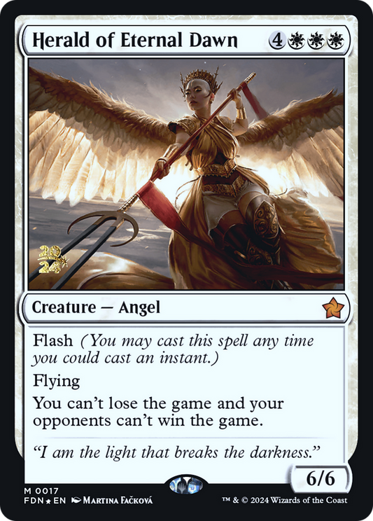 Herald of Eternal Dawn (PRE-17S) (Foil)