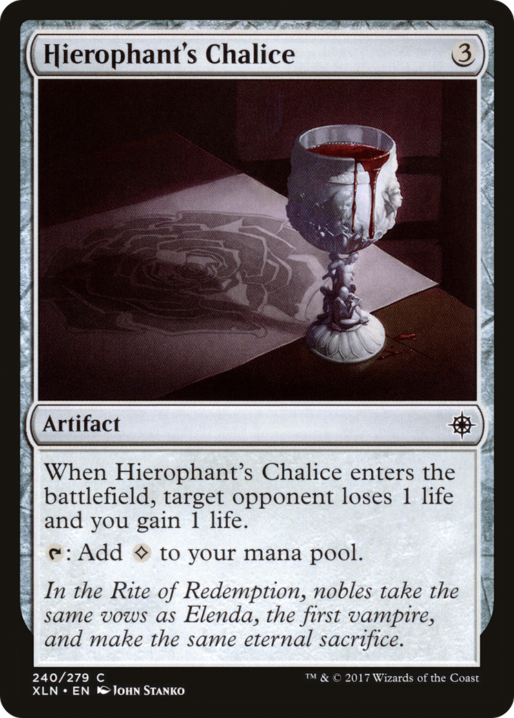 Hierophant's Chalice (XLN-240) (Foil)