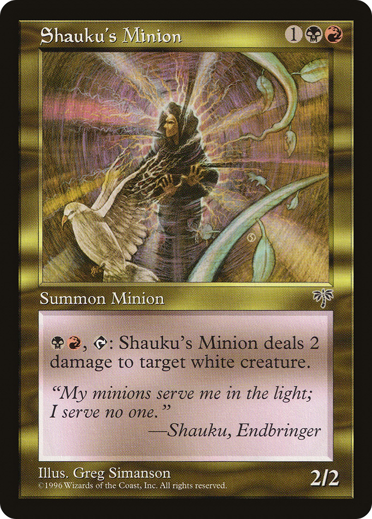 Shauku's Minion (MIR-283)