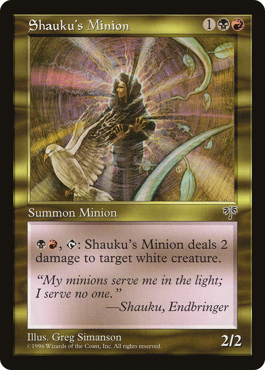 Shauku's Minion (MIR-283)