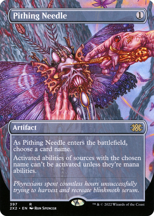 Pithing Needle (2X2-397) (Borderless) (Foil)