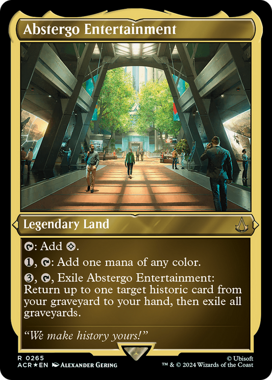 Abstergo Entertainment (ACR-265) (Etched Foil)