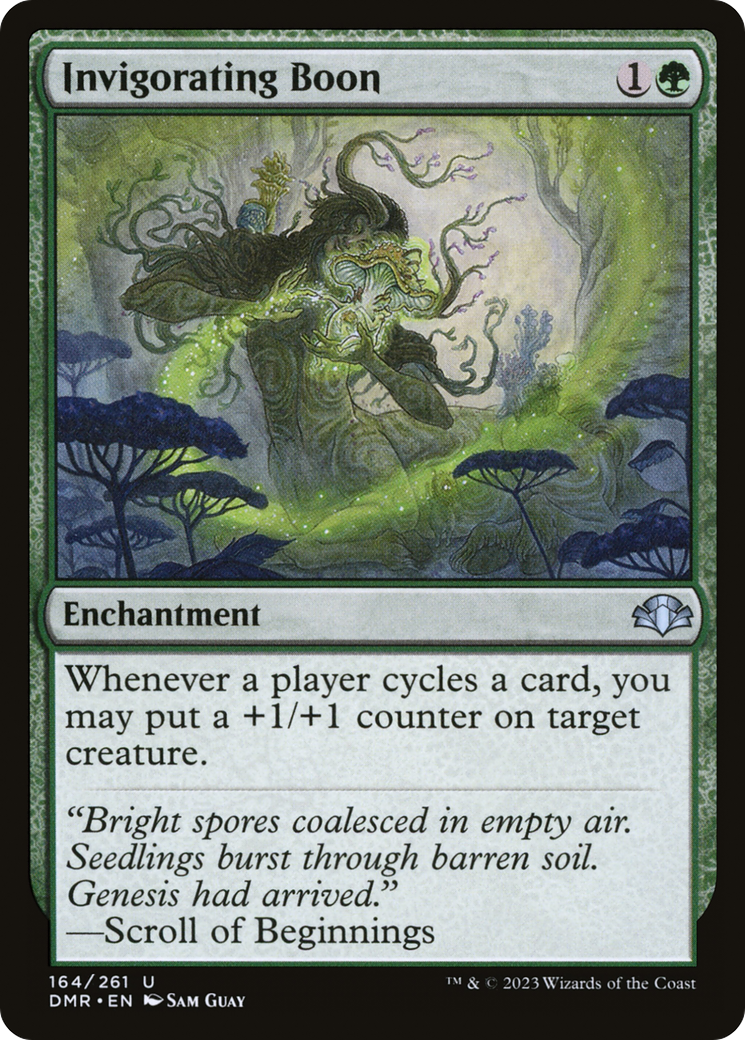 Invigorating Boon (DMR-164) (Foil)