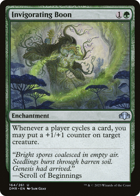 Invigorating Boon (DMR-164) (Foil)