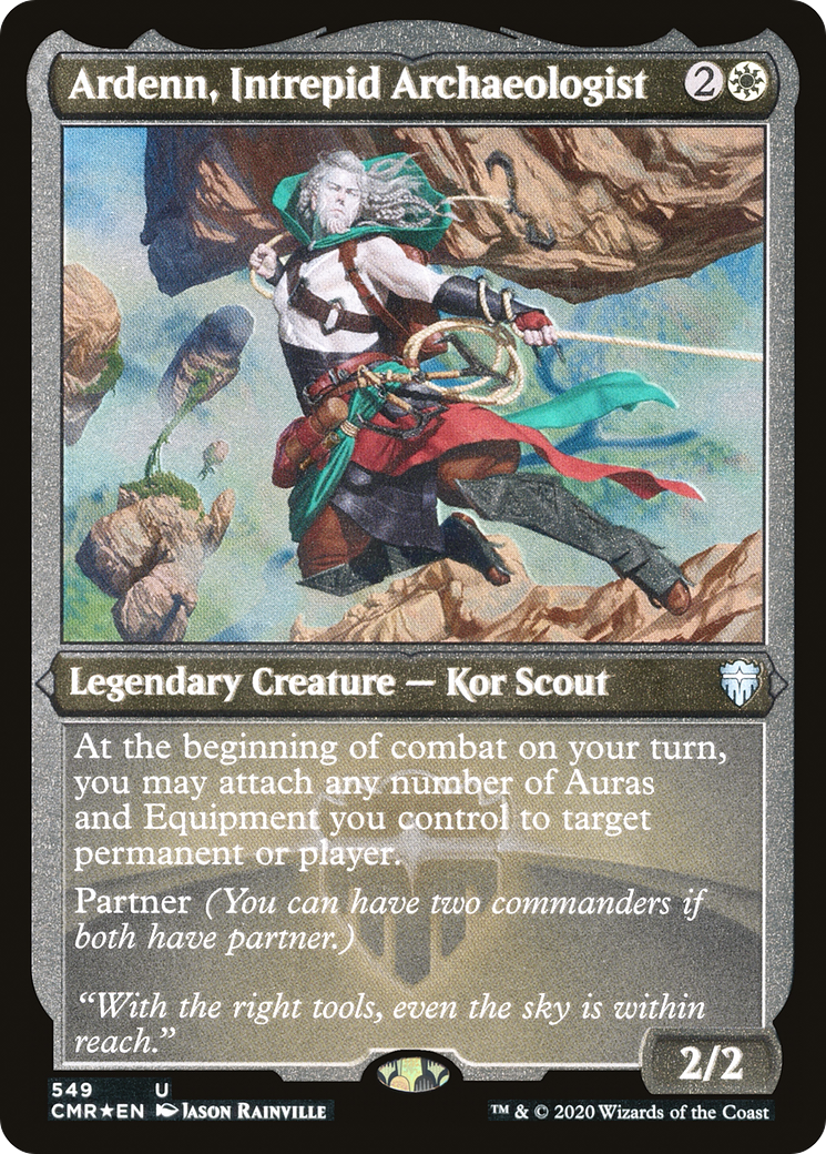 Ardenn, Intrepid Archaeologist (CMR-549) (Etched Foil)