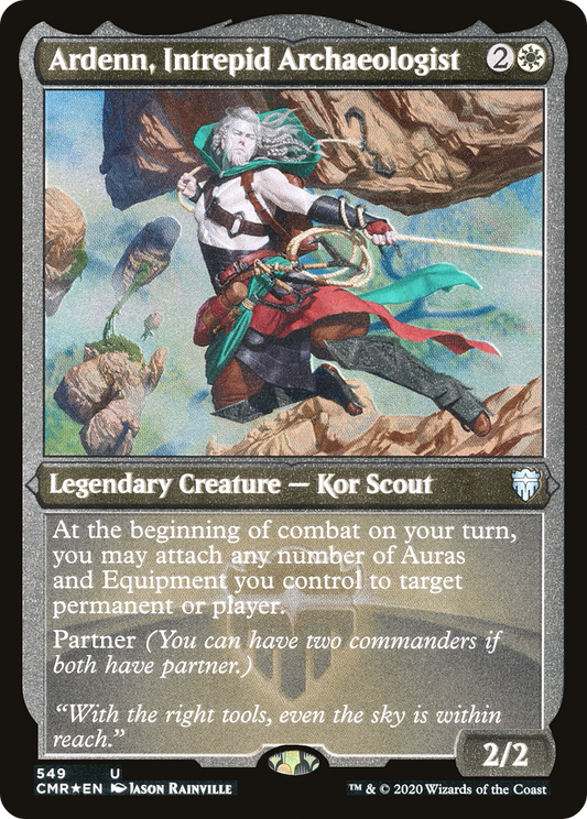 Ardenn, Intrepid Archaeologist (CMR-549) (Etched Foil)