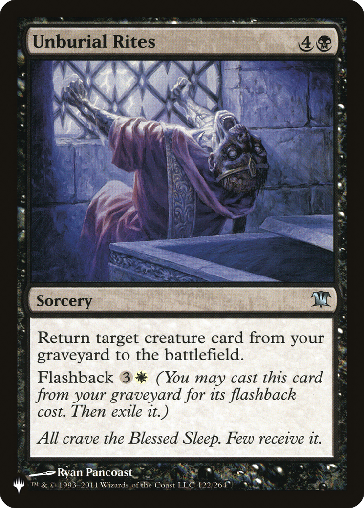 Unburial Rites (LIST-ISD-122)