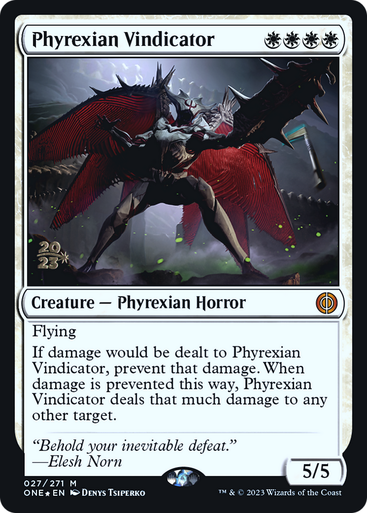 Phyrexian Vindicator (PRE-27S) (Foil)