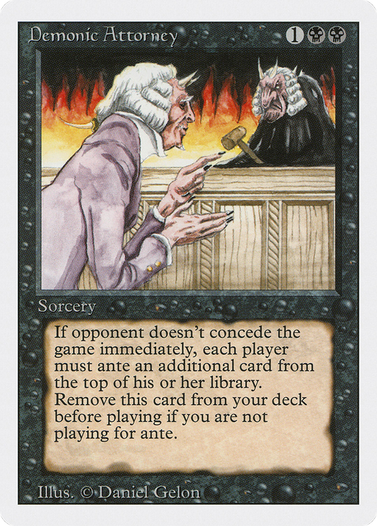 Demonic Attorney (3ED-103)