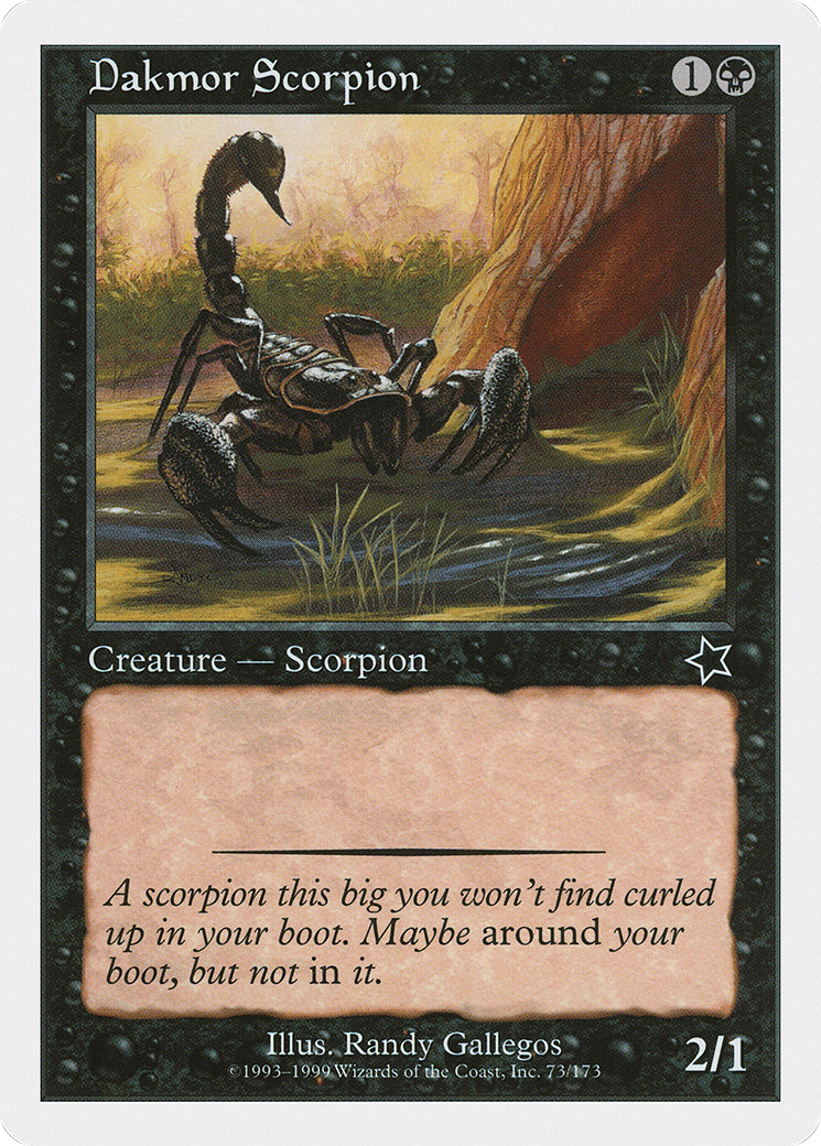 Dakmor Scorpion (S99-073)