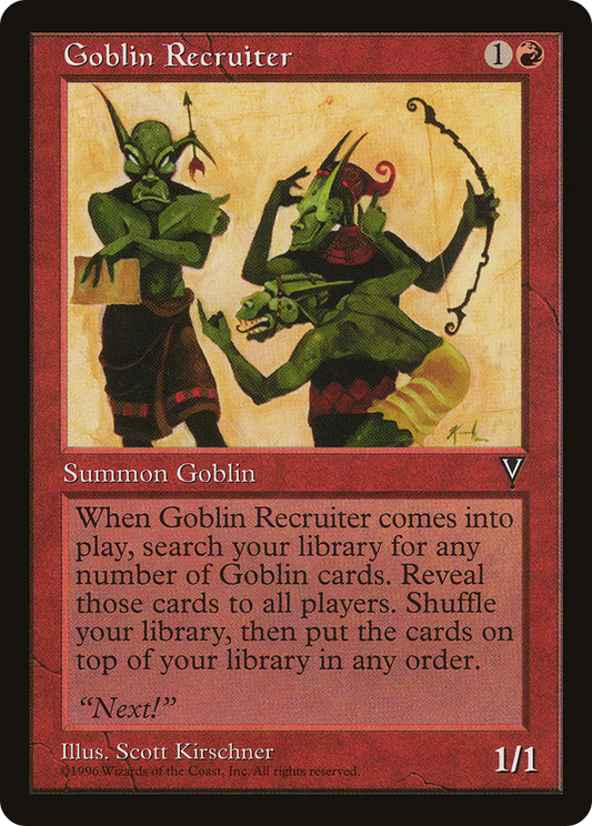 Goblin Recruiter (VIS-080)