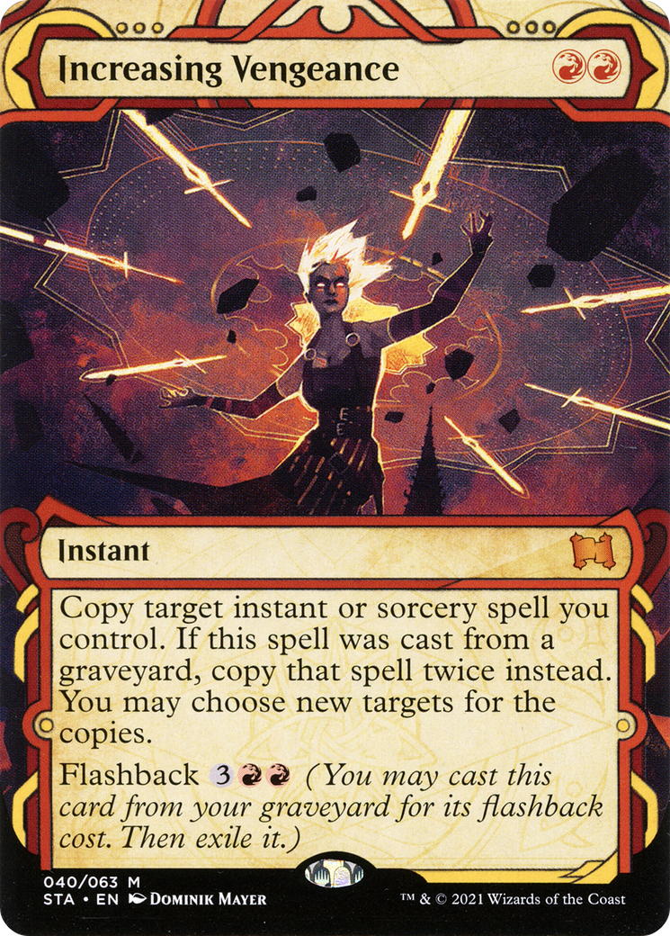 Increasing Vengeance (STA-040) (Showcase) (Borderless)