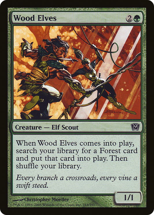 Wood Elves (9ED-283★) (Foil)