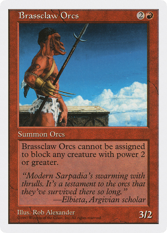 Brassclaw Orcs (5ED-213)