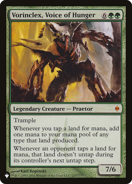 Vorinclex, Voice of Hunger (LIST-NPH-127)