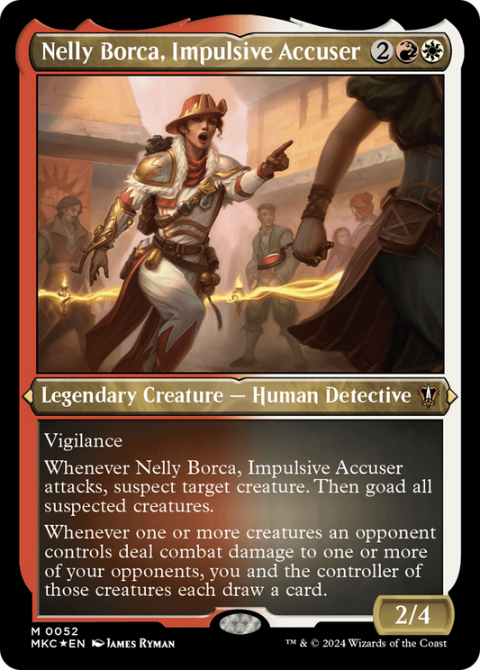 Nelly Borca, Impulsive Accuser (MKC-052) (Display Commander) (Foil)