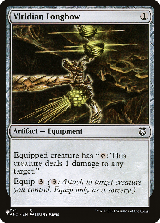 Viridian Longbow (LIST-AFC-221)