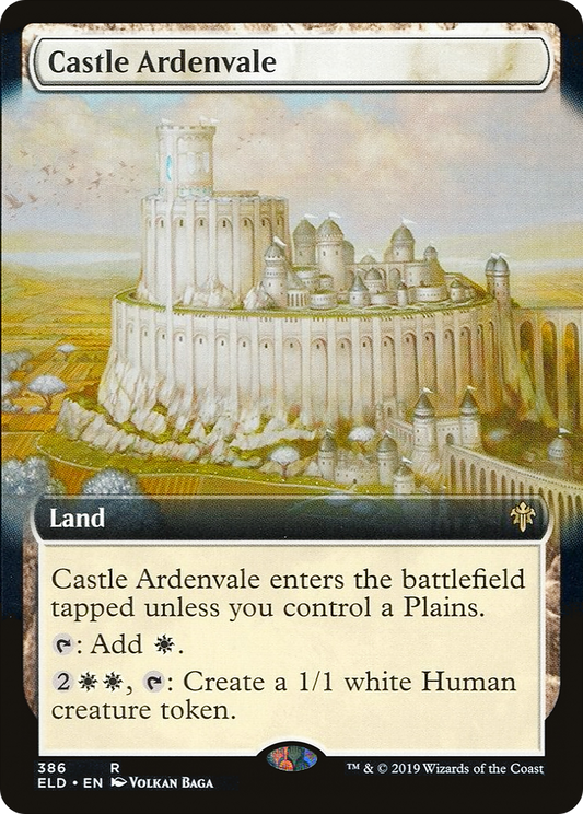 Castle Ardenvale (ELD-386) (Extended Art) (Foil)