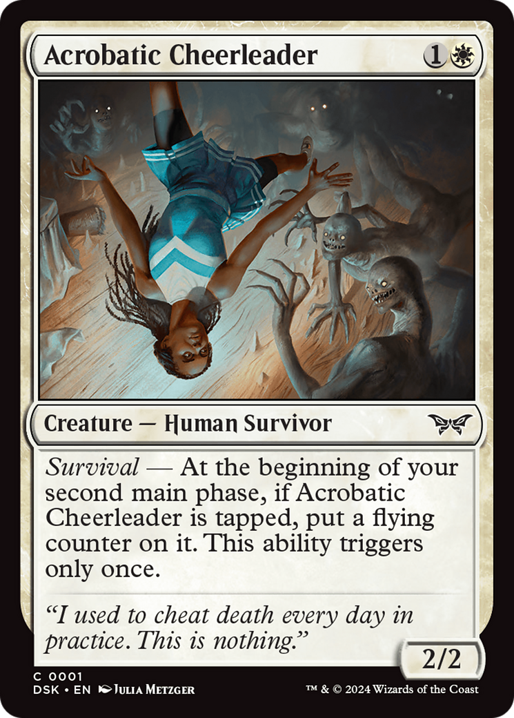Acrobatic Cheerleader (DSK-001) (Foil)