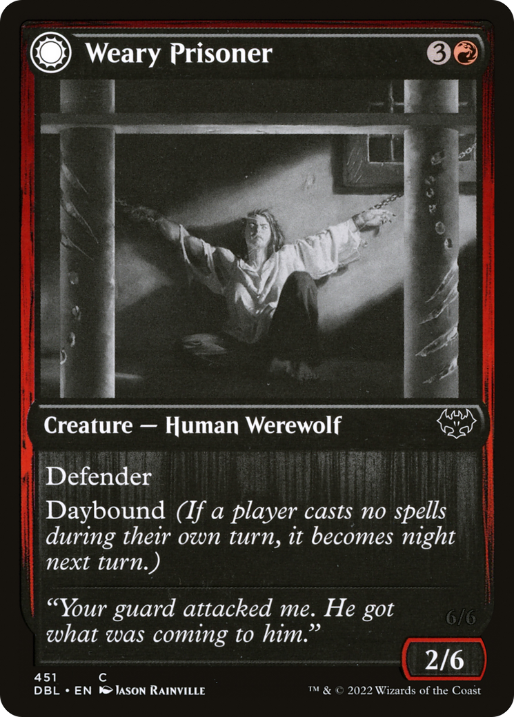 Weary Prisoner // Wrathful Jailbreaker (DBL-451)