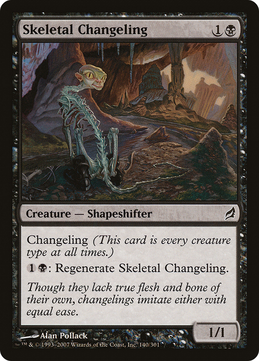Skeletal Changeling (LRW-140) (Foil)