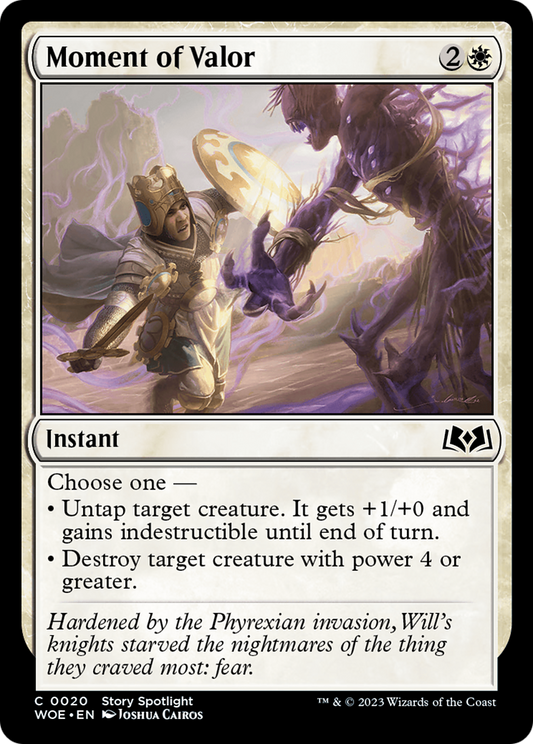 Moment of Valor (WOE-020) (Foil)