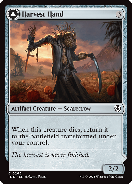 Harvest Hand // Scrounged Scythe (INR-265)